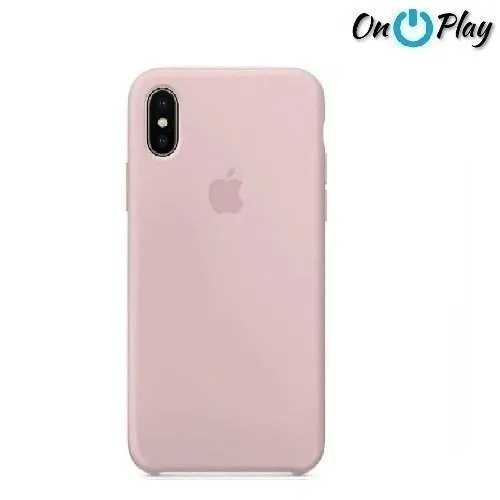 Funda Silicona Con Logo Apple Iphone XS Max –