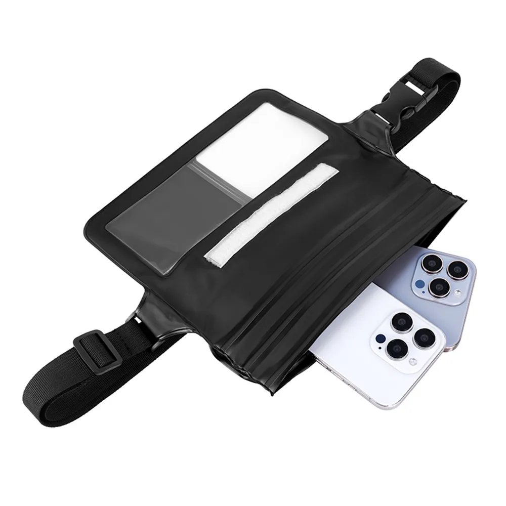 Bolso Funda Impermeable Hoco Hx51 Tribute Para Celular - Imagen 3
