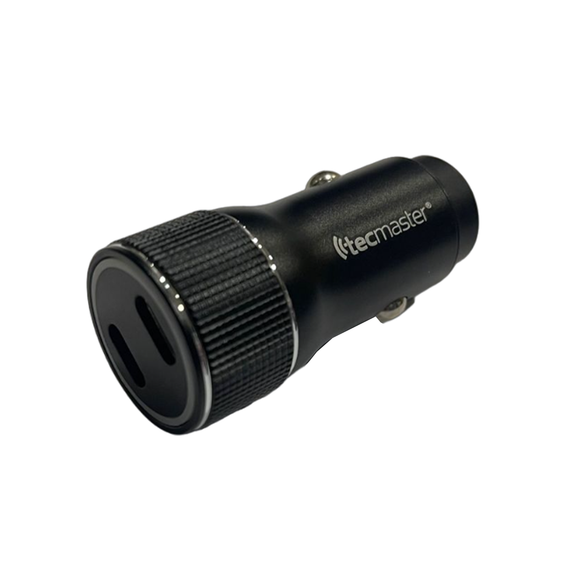 Cargador Auto Dual Usb Tecmaster 40w Quick Charge Negro - Imagen 3