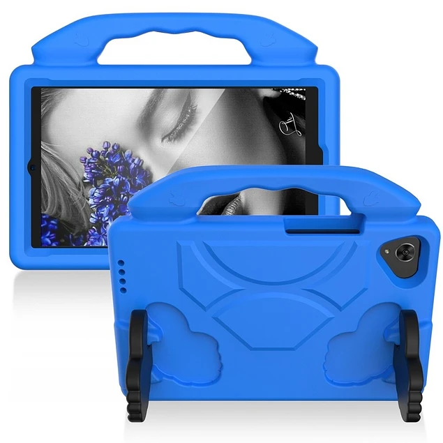 Funda Carcasa Niños Anti Golpes Goma Samsung A9 Plus 11 Azul - Imagen 2