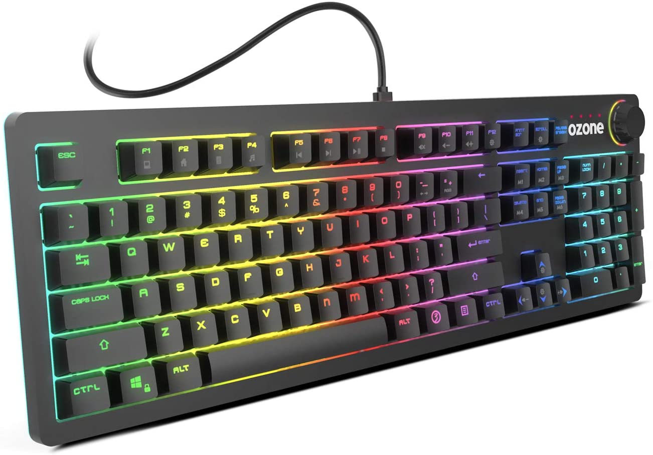 Teclado Gamer Mecánico Ozone Strikeback Rgb Negro - Imagen 3