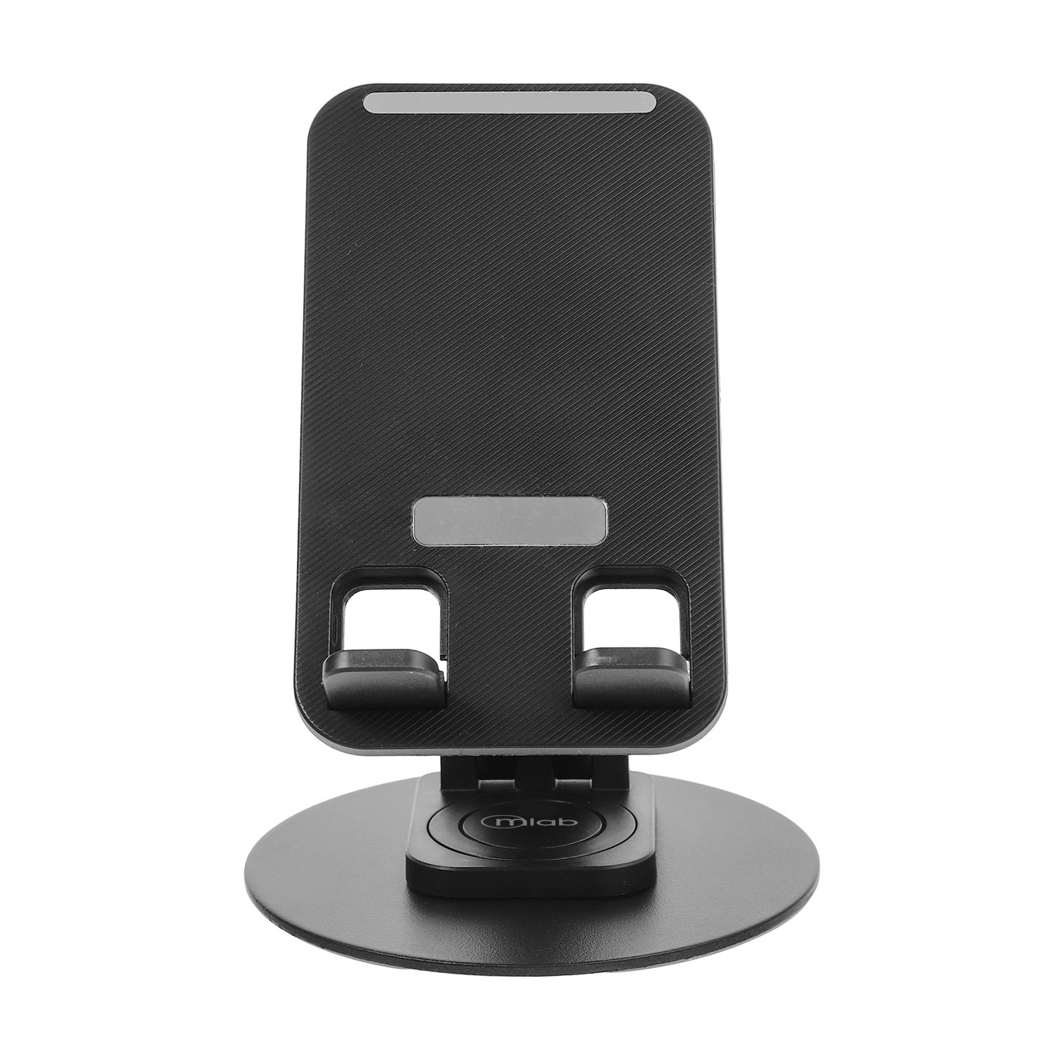 Soporte Escritorio Para Smartphone Tablet Microlab 360 Mod 9285 Negro - Imagen 5