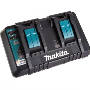 Cargador doble de Baterías 18V Li (Carga Rápida) DC18RD Makita