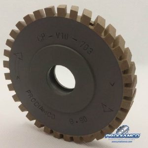Muela Diamantada Trapezoidal CNC Vidrio 5mm Gruesa