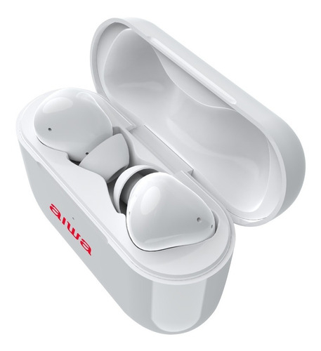 Audífono In-ear Tactil Con Cancelación De Ruido Aiwa Aw-30nc Blanco - Imagen 5