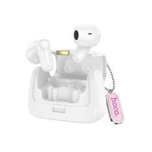 Audífonos Bluetooth Hoco Des35 Bolso Dawn Tws Blanco